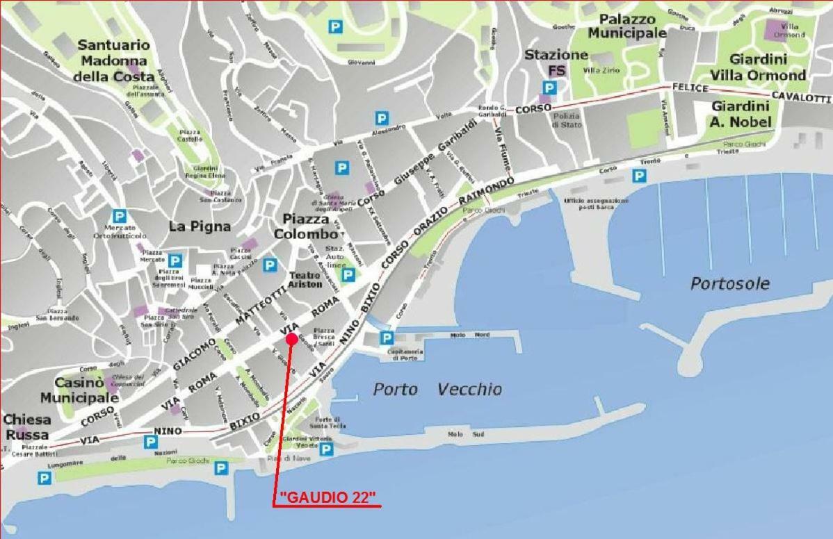 Gaudio 22 Apartment Sanremo Esterno foto
